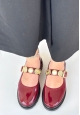 Okira Bordo Rugan Oxford Ayakkabı