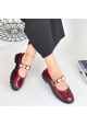 Okira Bordo Rugan Oxford Ayakkabı